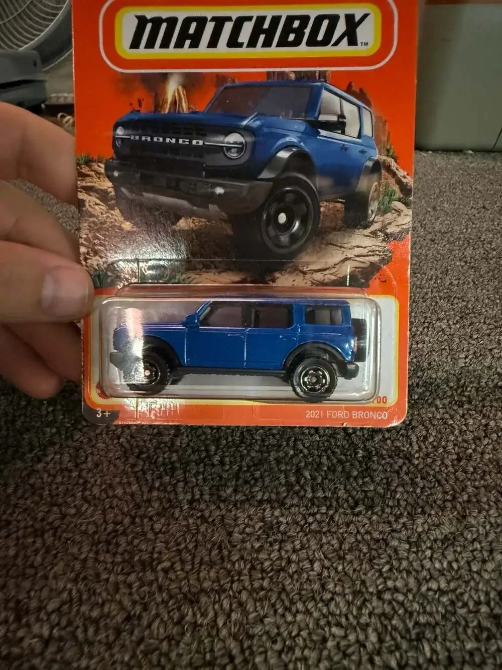Matchbox 2021 Ford Bronco Blue 34/100 Die-Cast Toy Car